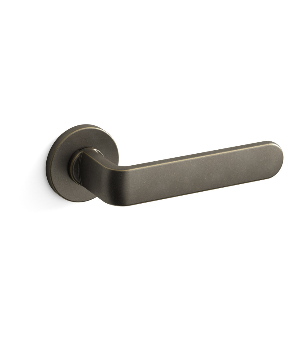 Mandelli PP33 brass door handle designer handle