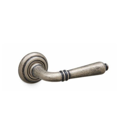 Mandelli Sevilla antique silver door handle design handle
