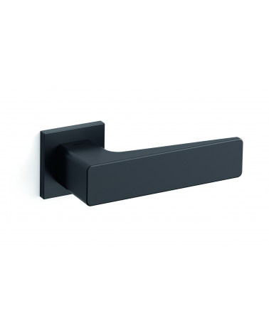 Black door handle Mandelli Virgo designer handle