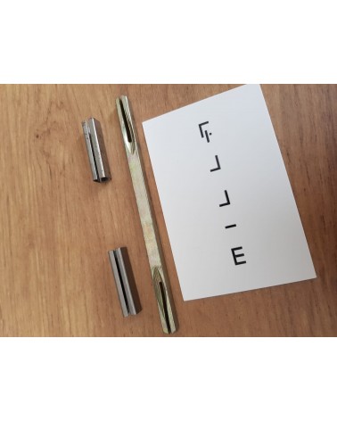 6mm x 100mm square spindle for door handle with 6/7mm adapter - design handle