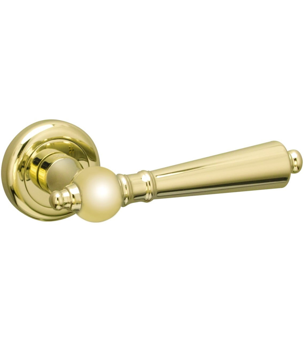 MILLENAIRE polished gold door handle design handle