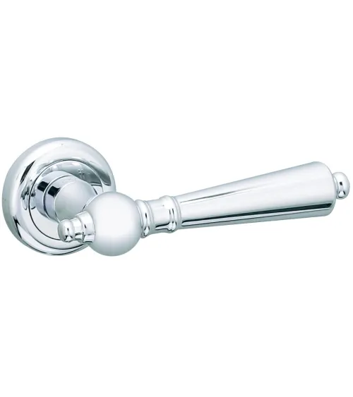 Polished chrome MILLENAIRE door handle designer handle