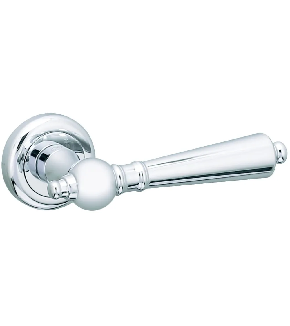 Polished chrome MILLENAIRE door handle designer handle