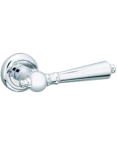 Polished chrome MILLENAIRE door handle designer handle