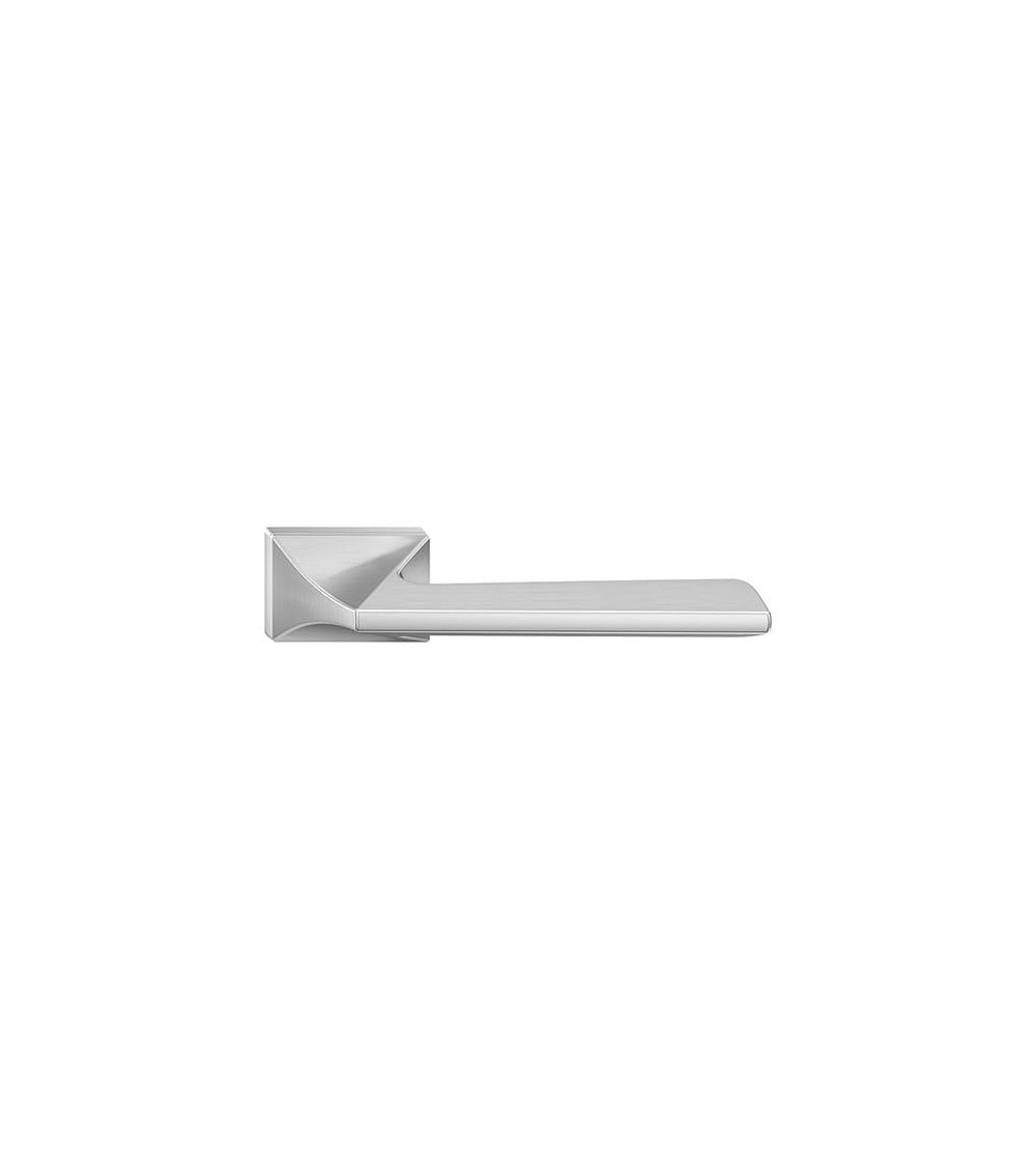 Satin chrome door handle Impera designer handle
