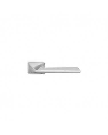 Satin chrome door handle Impera designer handle