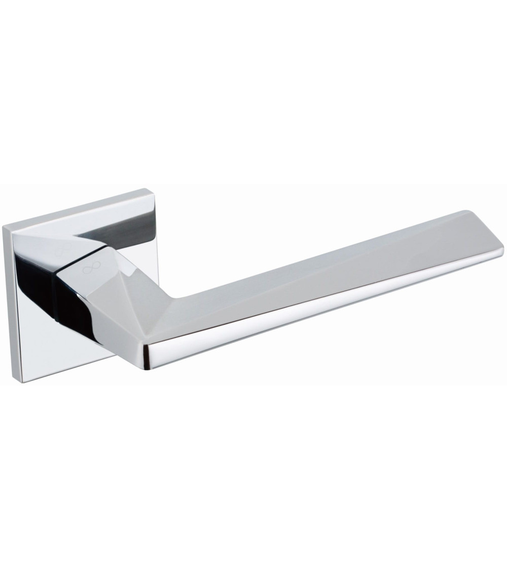Polished chrome DIAMANT door handle designer handle