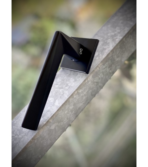 Black DIAMANT door handle designer handle