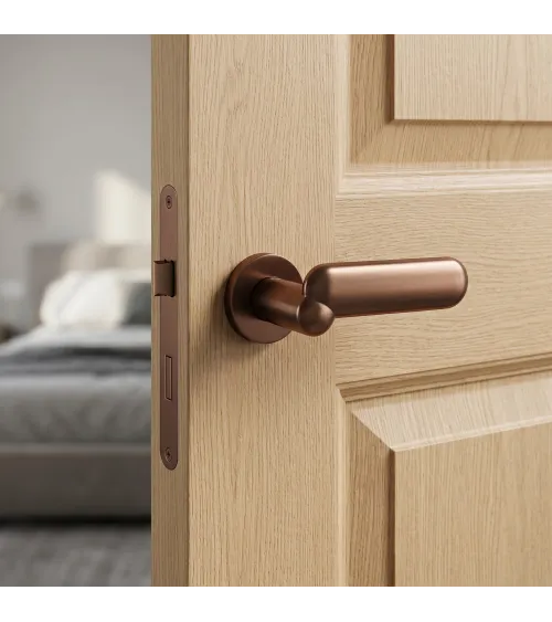 KELEDRES copper-coloured door handle design handle