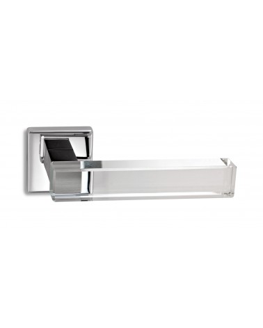 Polished chrome Ento Shiny door handle designer handle