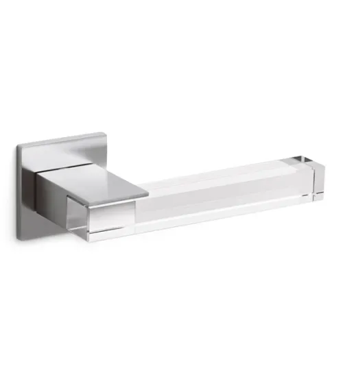 Modern OLIVARI ICE CUBE brass door handle - design handle