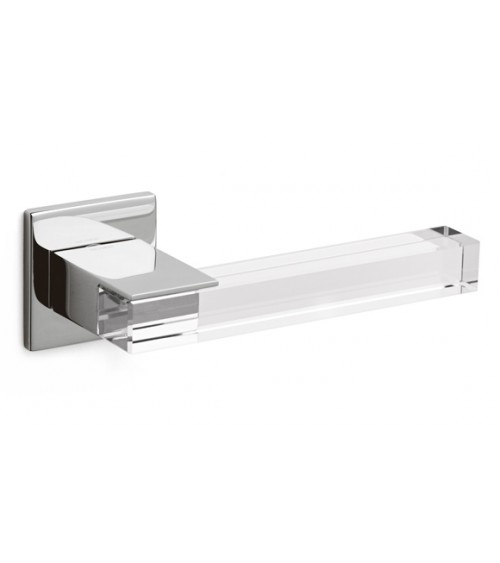 Modern OLIVARI ICE CUBE brass door handle - design handle