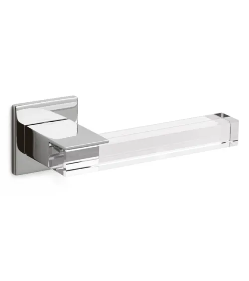 Modern OLIVARI ICE CUBE brass door handle - design handle