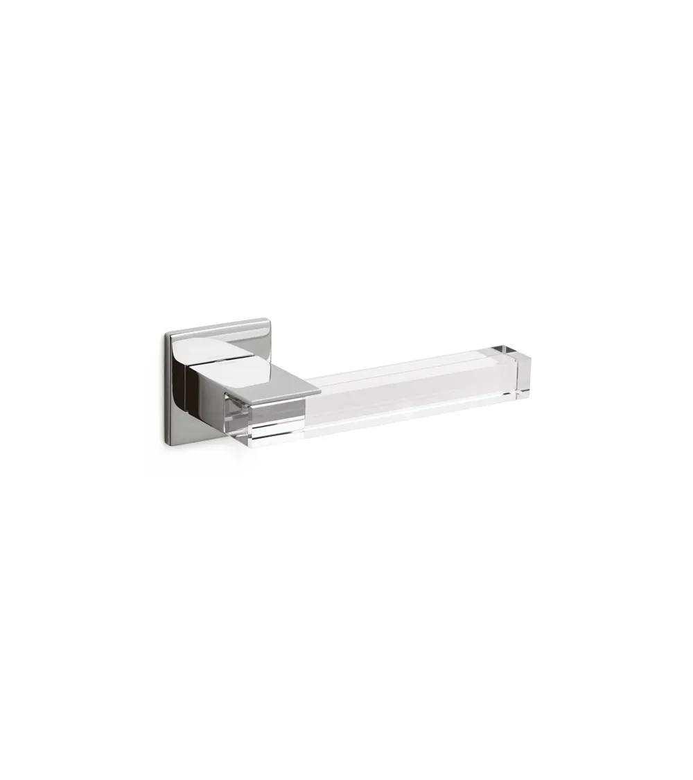 Modern OLIVARI ICE CUBE brass door handle - design handle
