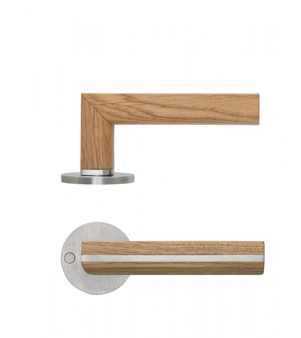 Real wood door handle, Formani TWO - designer handle