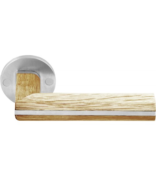 Real wood door handle, Formani TWO - designer handle