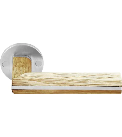 Real wood door handle, Formani TWO - designer handle