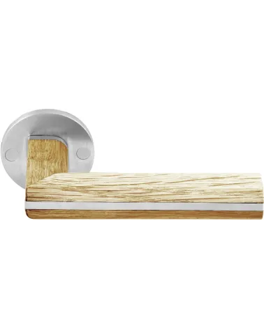 Real wood door handle, Formani TWO - designer handle
