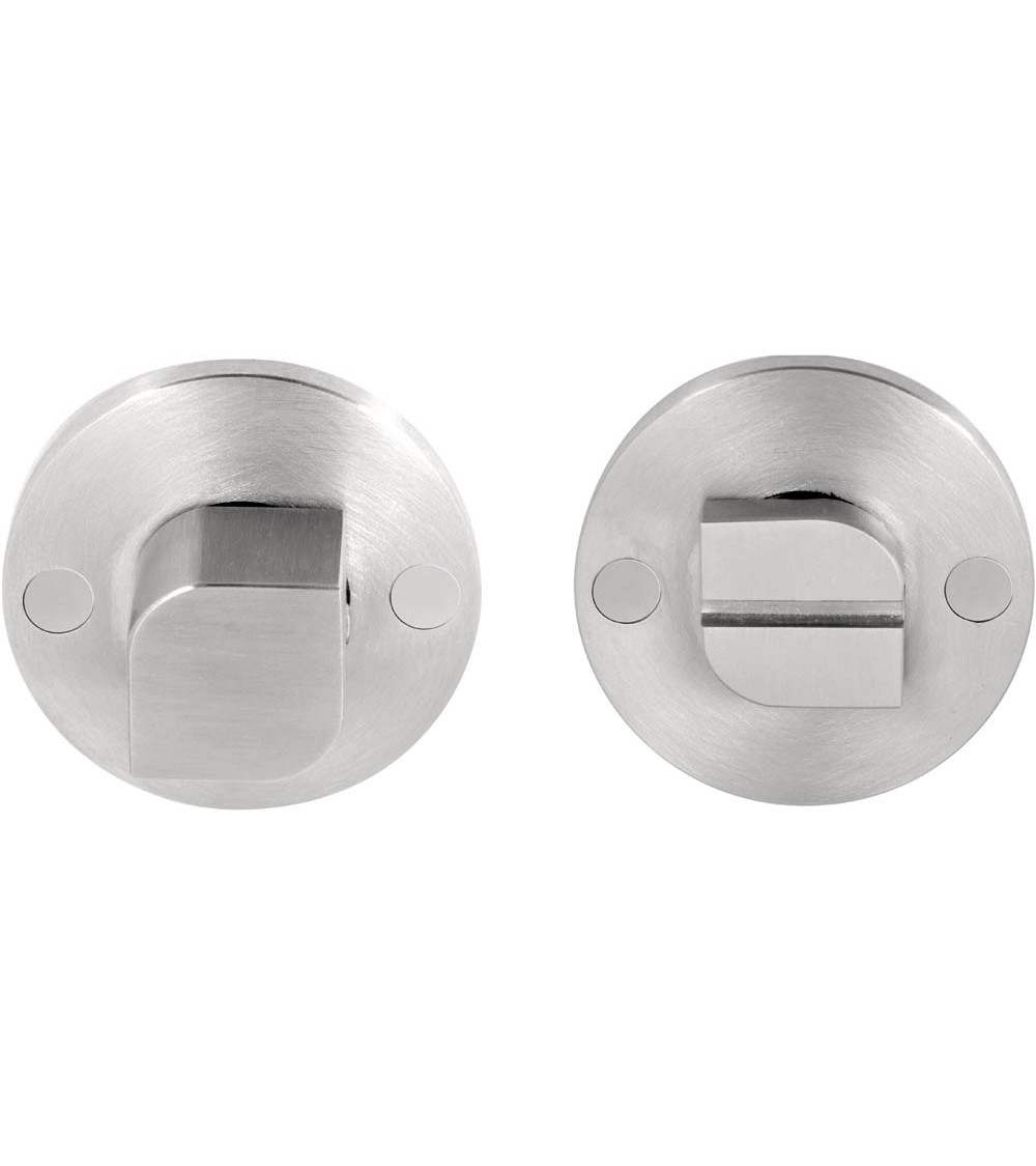 Bathroom/WC privacy rose plate - designer handle