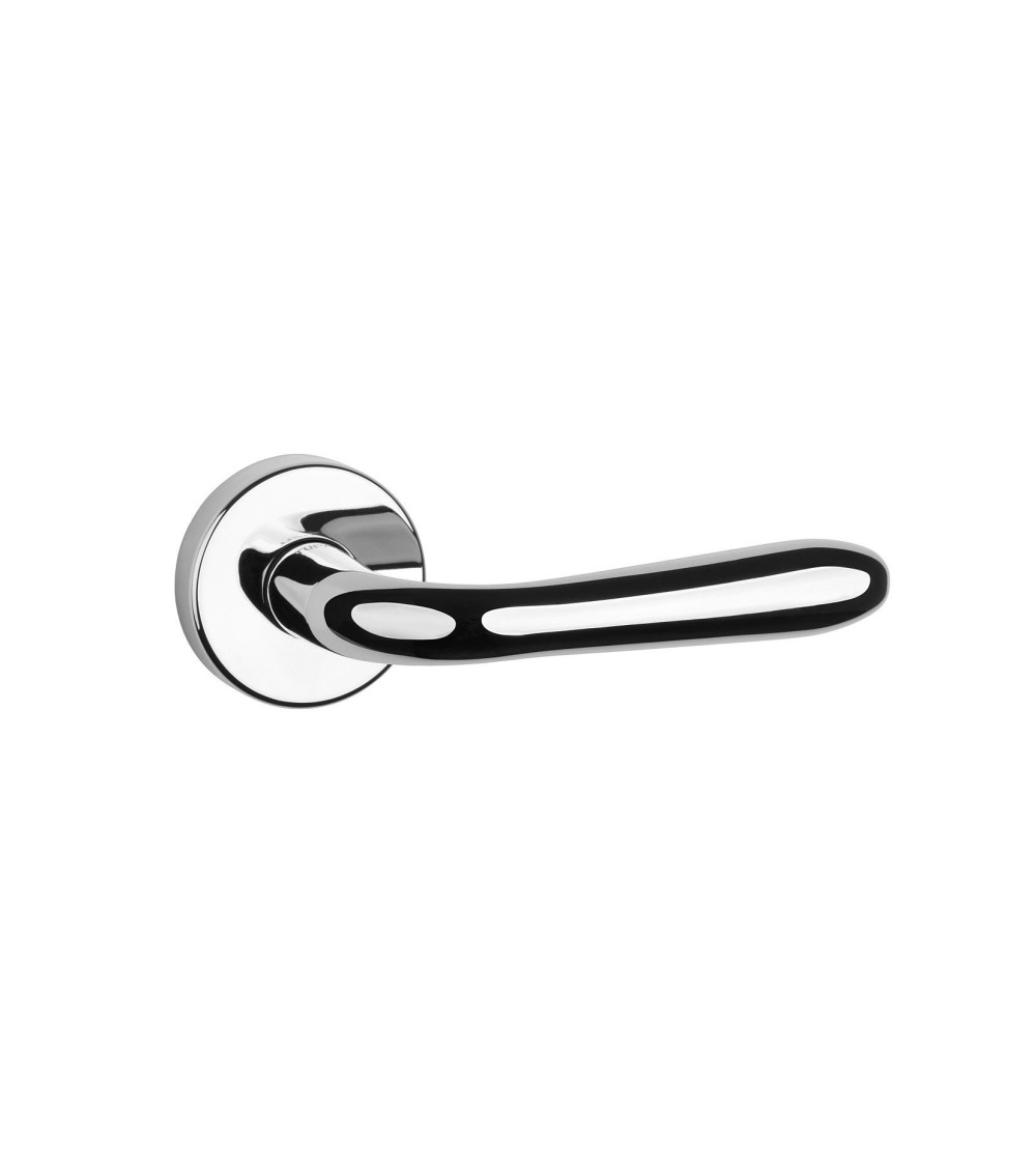Polished chrome door handle TUPAI 294 designer handle