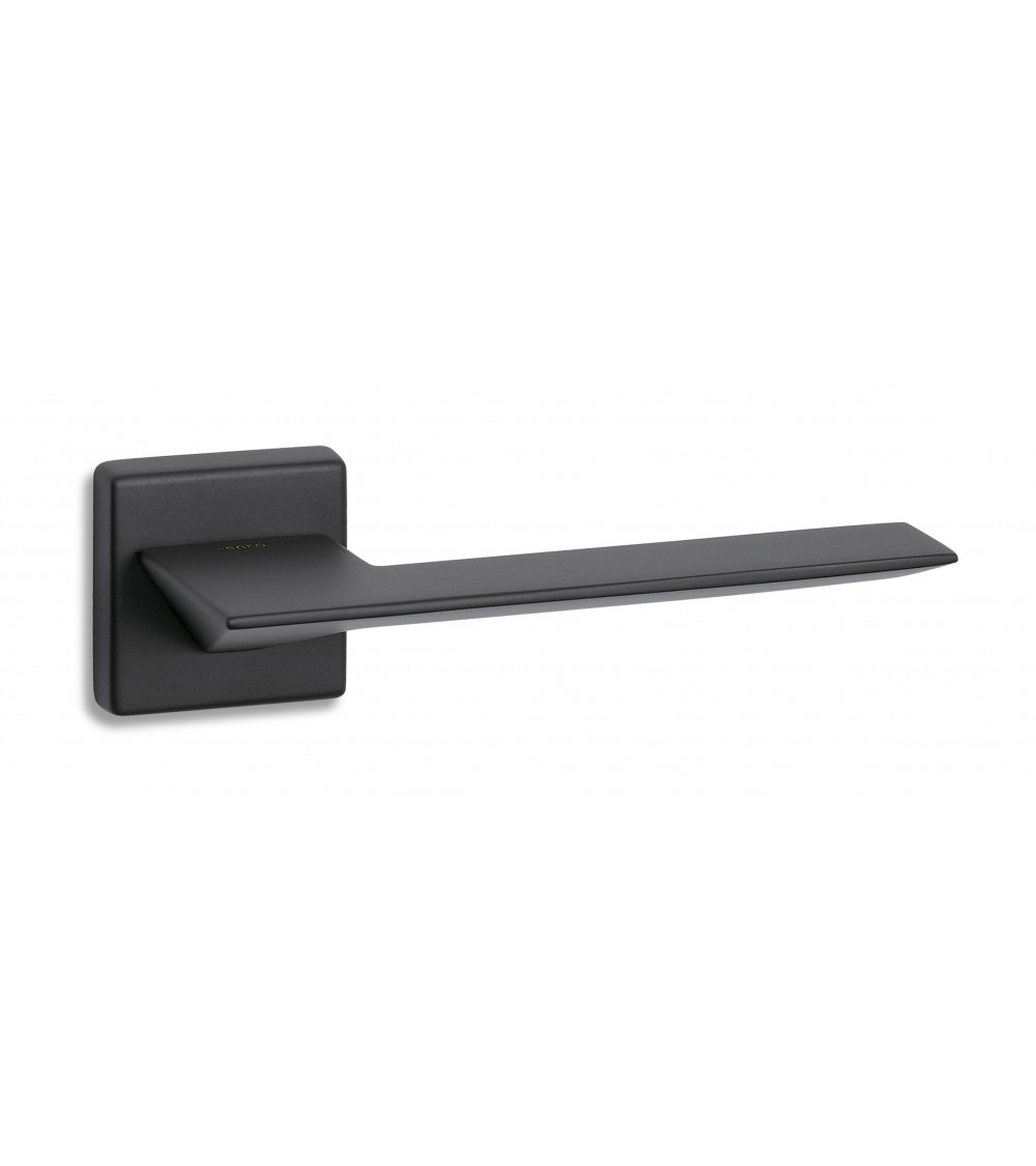 Black ENTO CEDRO SQ Door Handle