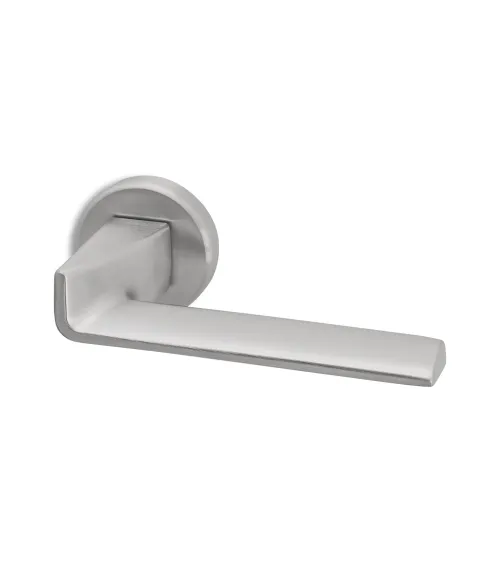 Ento Edge satin chrome door handle design handle
