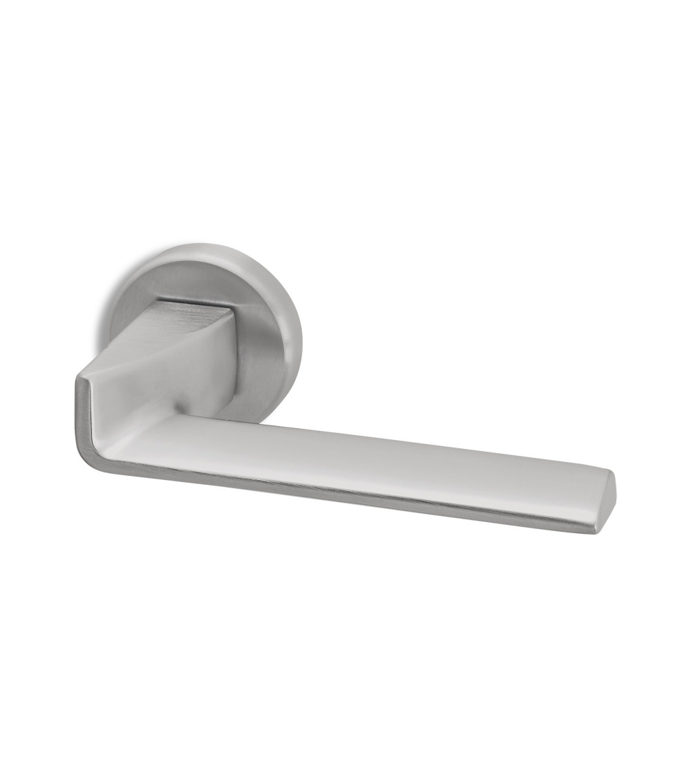 Ento Edge satin chrome door handle design handle