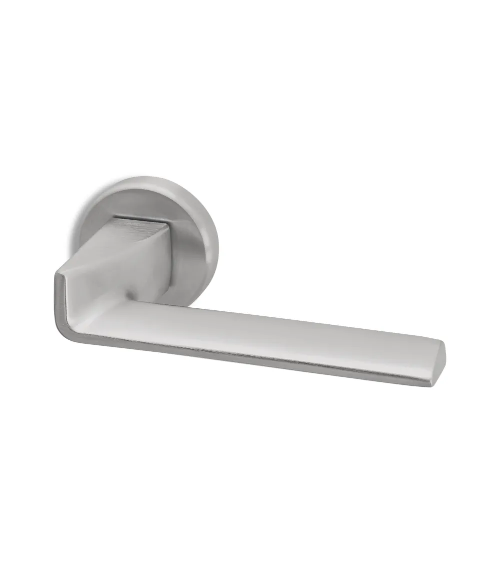 Ento Edge satin chrome door handle design handle