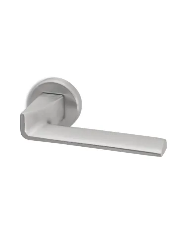 Ento Edge satin chrome door handle design handle