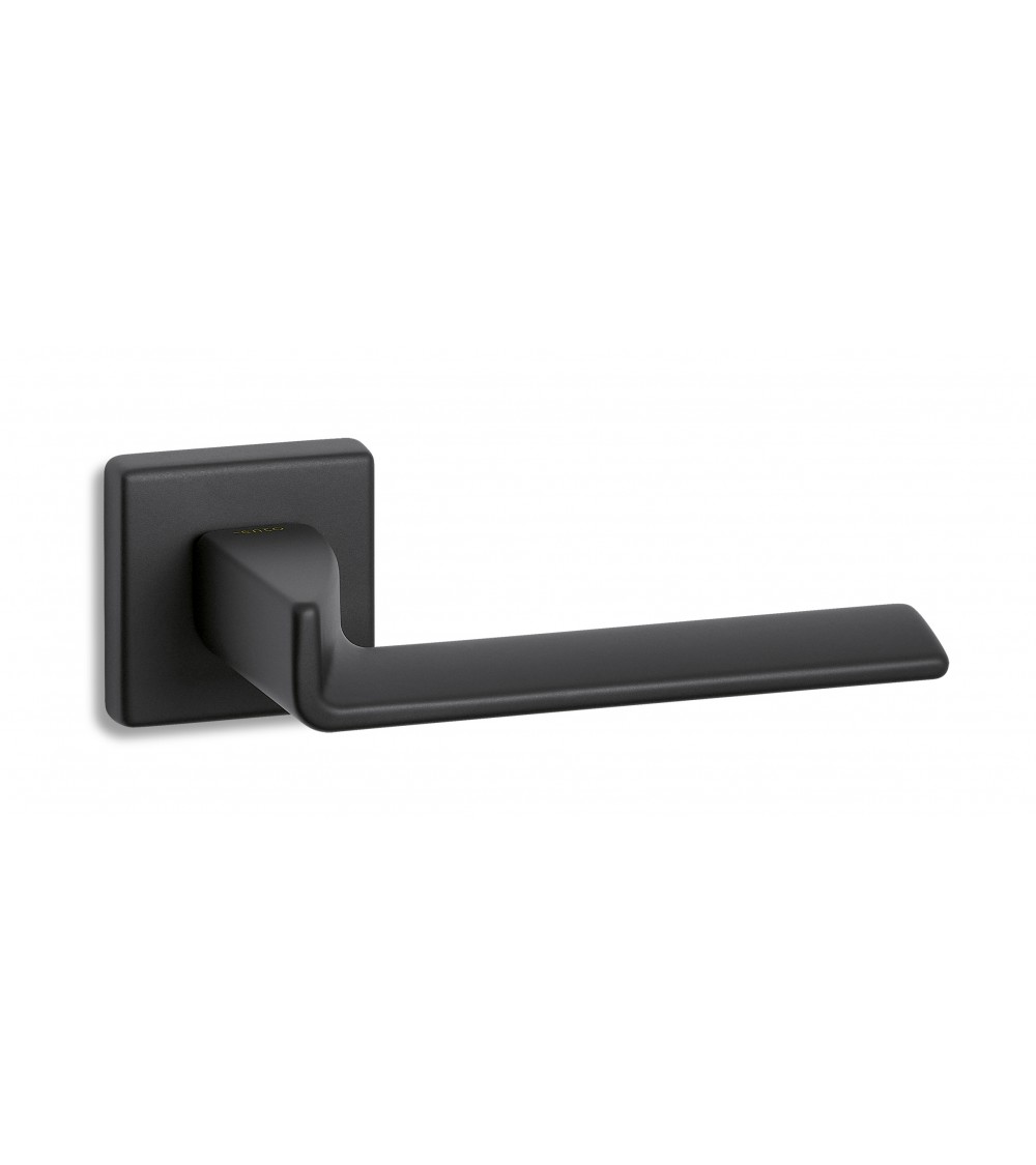 ENTO EDGE SQ modern brass door handle - design handle