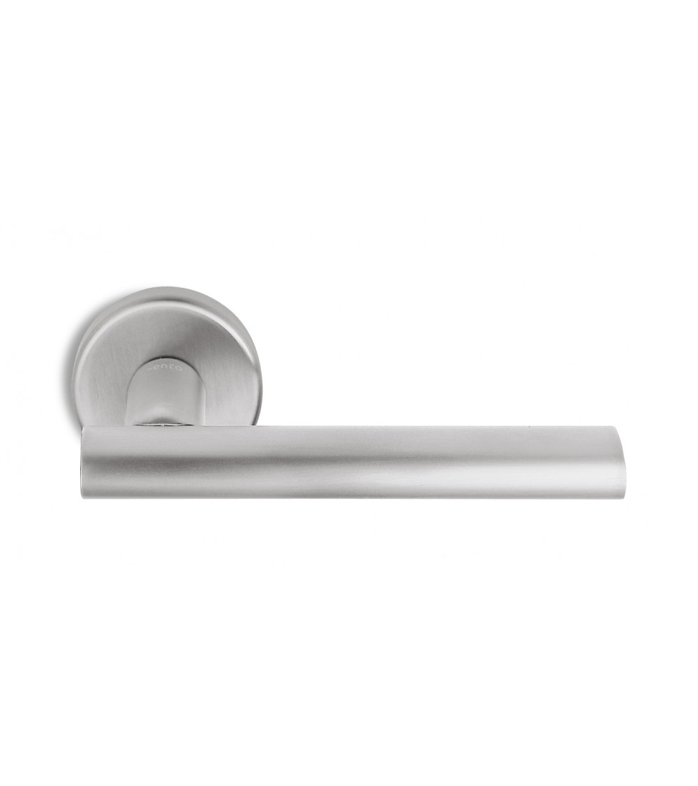 Satin chrome ENTO SMART door handle