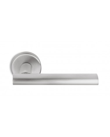 Satin chrome ENTO SMART door handle