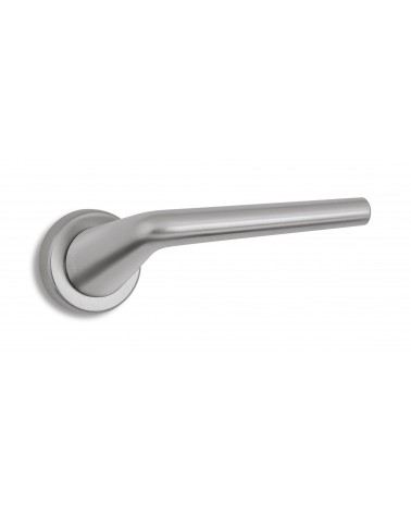 Satin chrome door handle ENTO LIFT