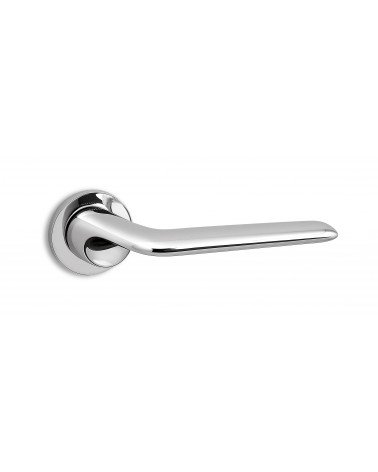 Polished Chrome Door Handle Ento Elan Designer Handle