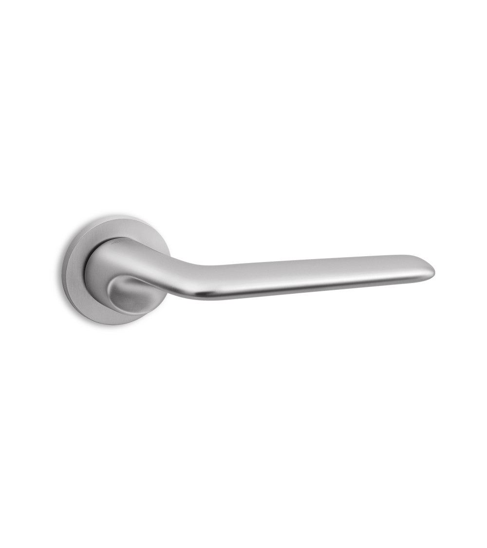 Satin Chrome Door Handle Ento Elan Designer Handle