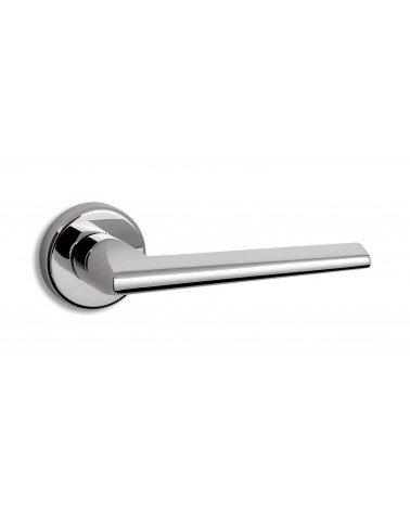 Polished chrome Ento Pilot door handle designer handle