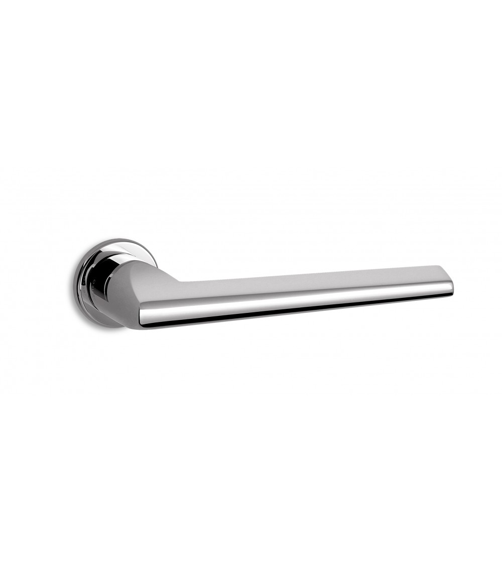 Polished chrome Ento Pilot C3 door handle design hardware