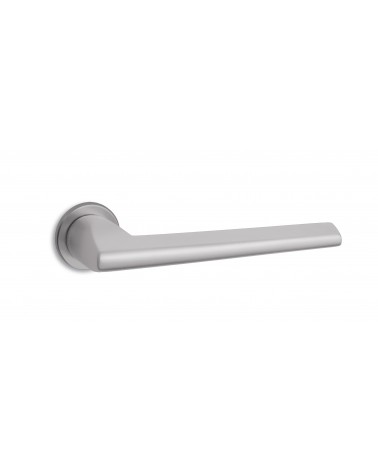 Satin chrome Ento Pilot C3 door handle design hardware
