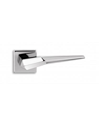 Polished Chrome door handle ENTO PLISSE