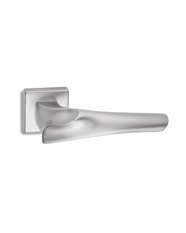Ento Anatomica satin chrome door handle design ironmongery