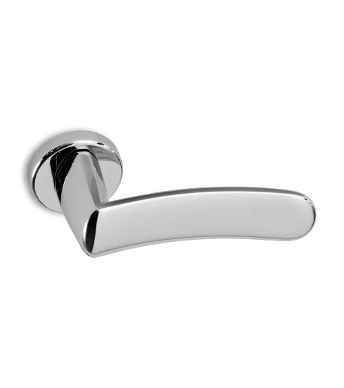 Satin Chrome door handle ENTO WAVE
