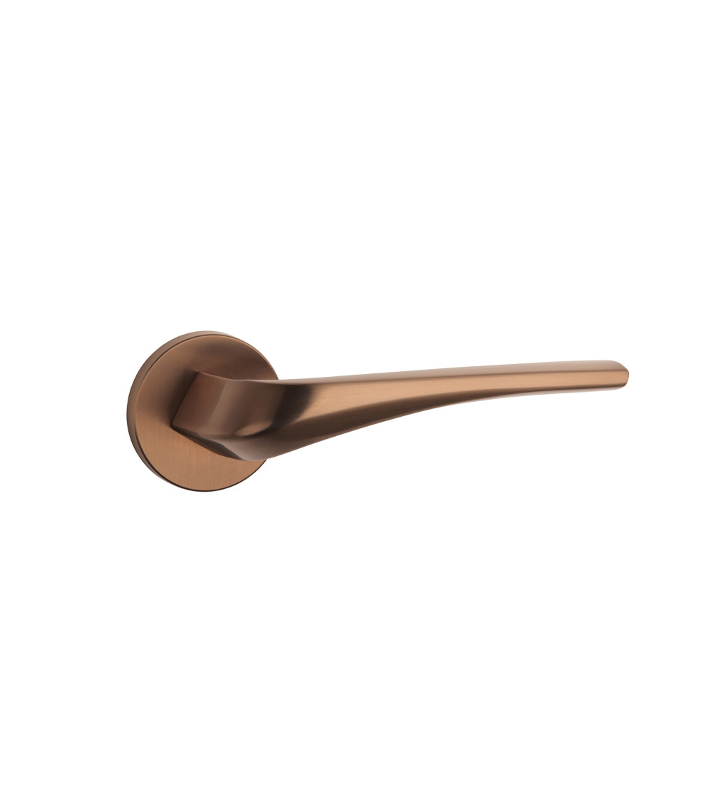 Copper door handle DALIA