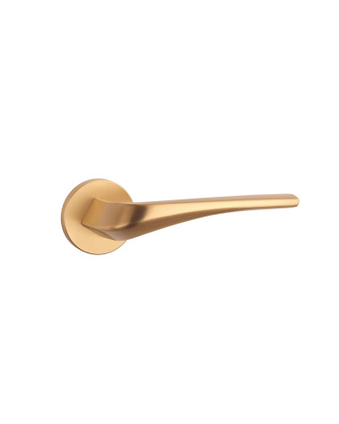 Matte gold door handle DALIA