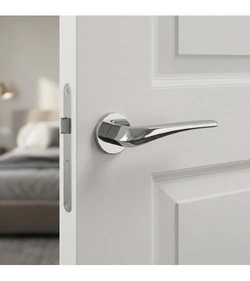 DALIA polished chrome door handle designer handle