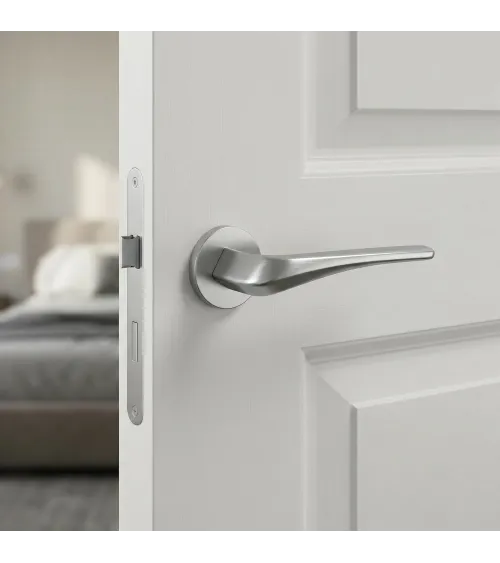 DALIA round plate door handle designer handle colour 3