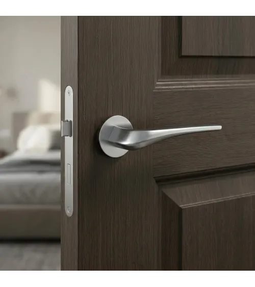 DALIA round plate door handle designer handle colour 3