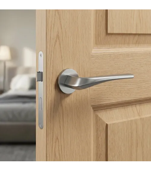 DALIA round plate door handle designer handle colour 3
