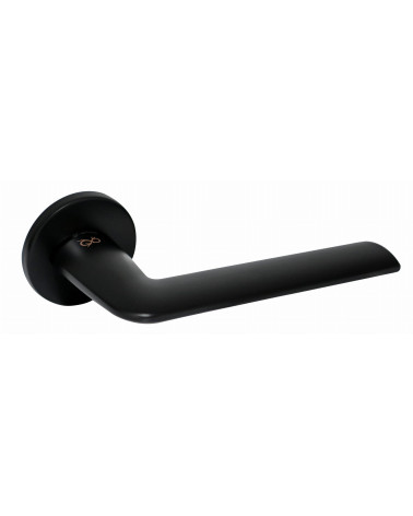Classic round Zamak door handle - Stinger model