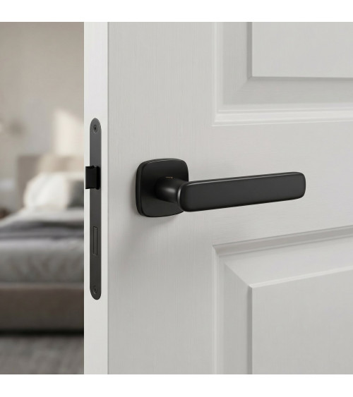 Black door handle FLOW design handle
