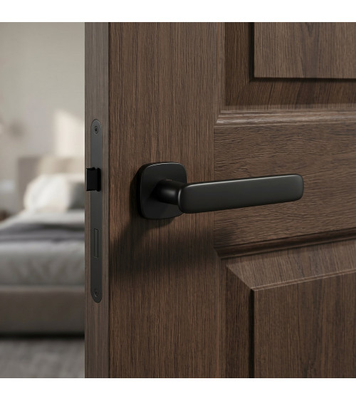 Black door handle FLOW design handle